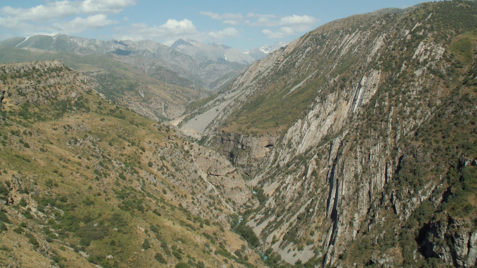 Canyon in Aksu-Zhabagly Nature Reserve