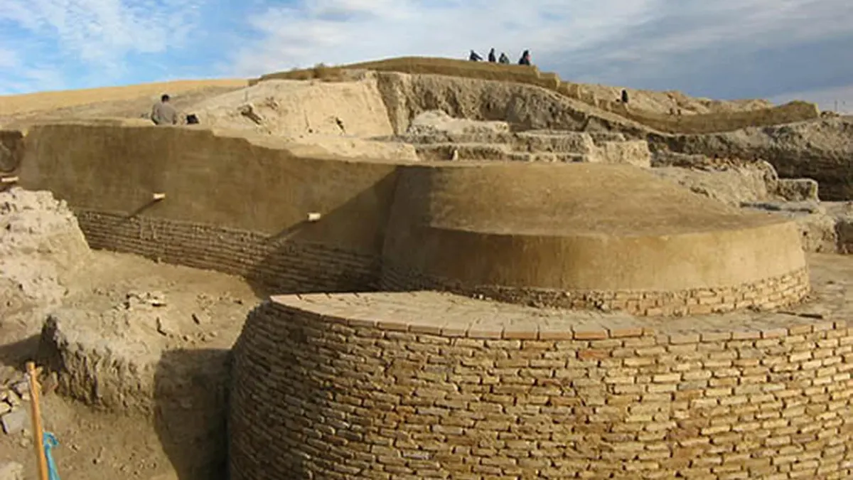 Mausoleum of Khoja Ahmed Yasawi in Turkestan a UNESCO World Heritage Site of Kazakhstan
