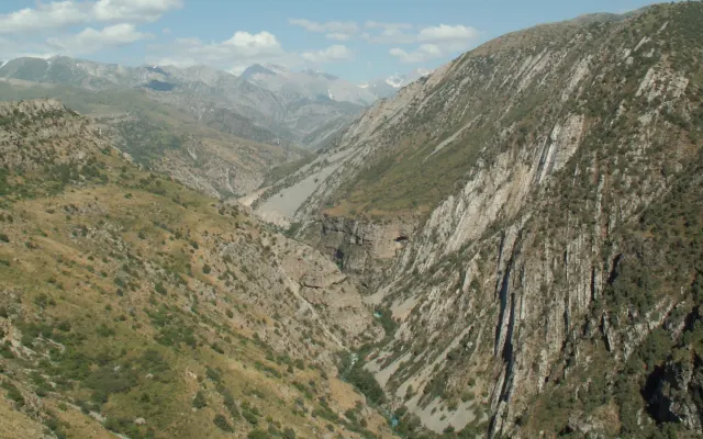 Canyon in Aksu-Zhabagly Nature Reserve